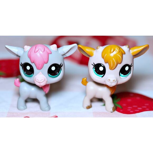 Authentic Littlest Pet Shop LPS G3 #2299 G7 #59 Billy Goat Country Fair Farm Lot - Picture 5 of 10